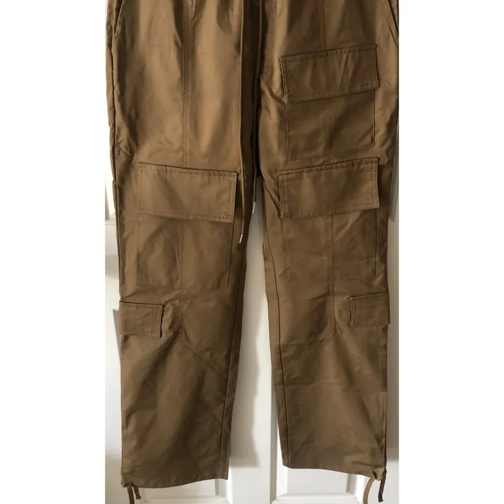 New EPTM Parachute Cargo Pants Brown Size Small
